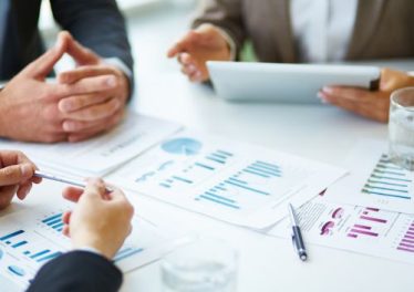 Business meeting for discussing research objectives